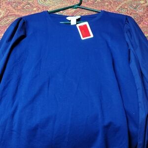 Liz Claiborne Royal Blue Top